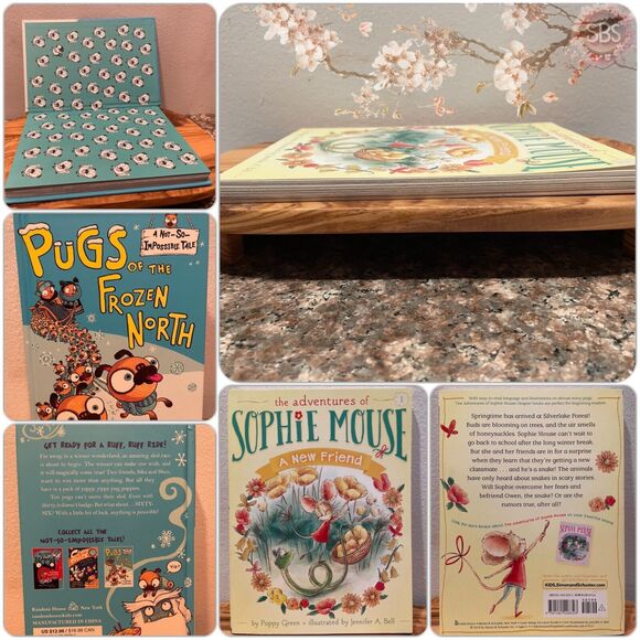 Children’s Book Set Pugs of the Frozen North, Frogkisser, Jungle Book, Sophi + 3 - Picture 2 of 5